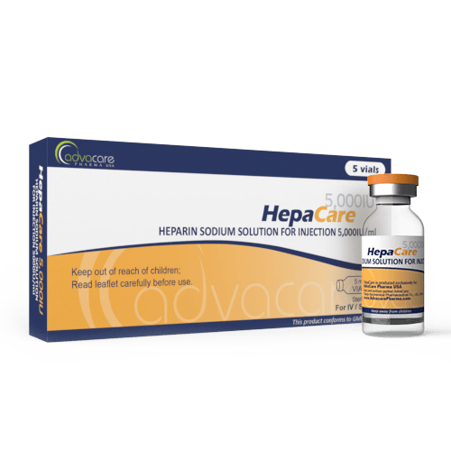 Heparin Sodium Injection (1 box and 1 vial)