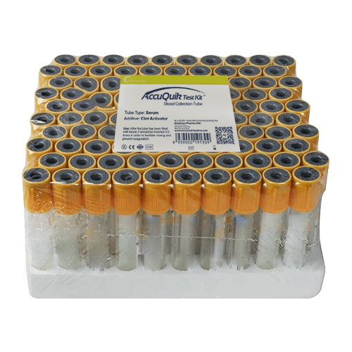 Blood Collection Tubes (tray of 100 tubes)