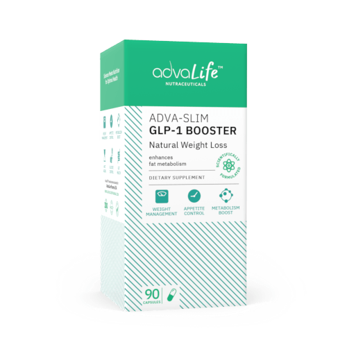 GLP-1 Booster Supplement for Weight Loss (box of bottle)