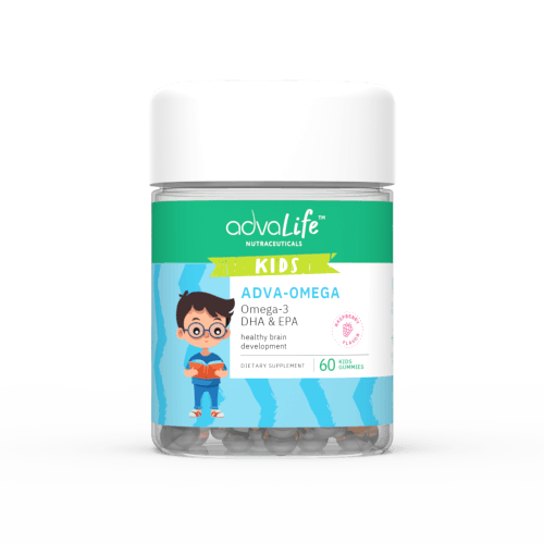 Gomitas de Omega-3 para niños (frasco de 60 gomitas)