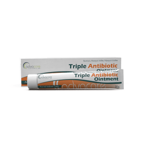 Ungüento Antibiótico Triple (1 caja y 1 tubo)