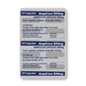 Capsules d'Ampicilline (blister de 10 capsules)