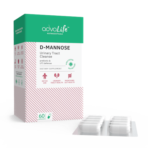 Capsules de D-Mannose (1 boîte et 1 blister)