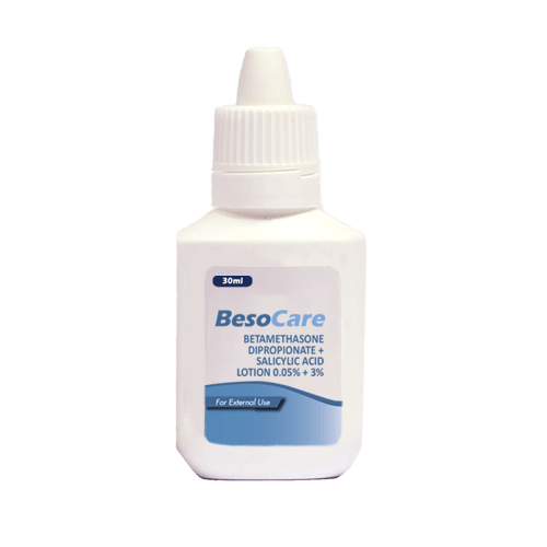 Lotion de Dipropionate de Bétaméthasone + Acide Salicylique (1 flacon)