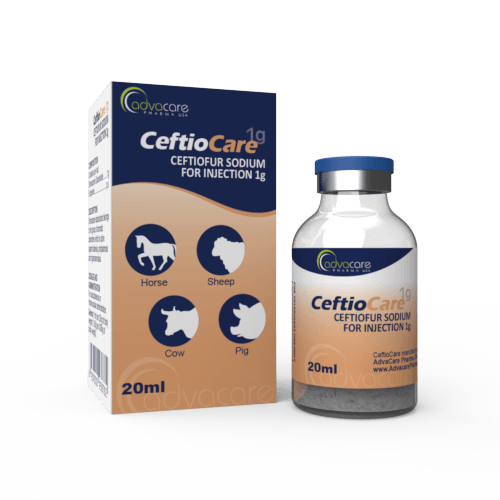 Ceftiofur Sodium for Injection (1 box and 1 vial)