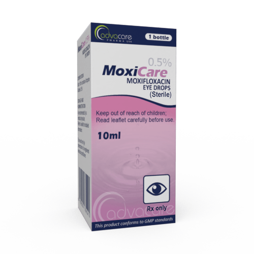 Gouttes Oculaires de Moxifloxacine (boîte de 1 flacon)