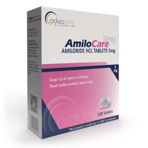 Comprimidos de Amilorida HCl (caja de 100 comprimidos)