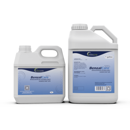 Benzalkonium Chloride (BAC) Disinfectant (1L bottle and 1 gallon bottle)