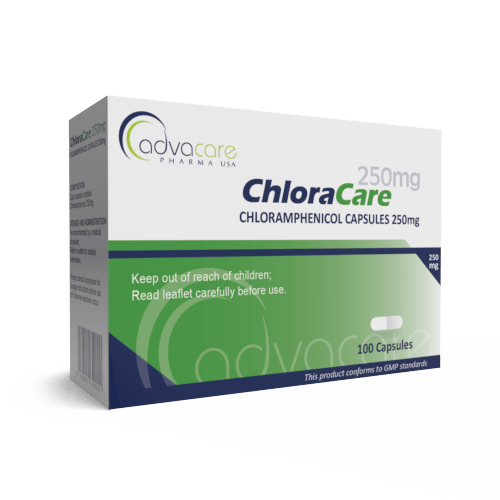 Capsules de Chloramphénicol (boîte de 100 capsules)