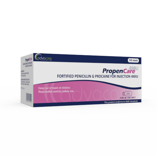 Penicilina G Procaína Fortificada para Inyección (caja de 10 frascos)