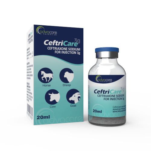 Ceftriaxona Sódica para Inyección (1 caja y 1 frasco)