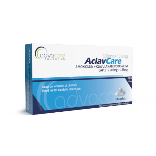 Tabletas de Ácido Clavulánico + Amoxicilina