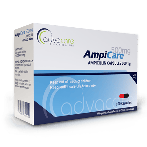 Cápsulas de Ampicilina