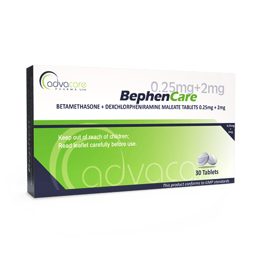 Comprimés de bétaméthasone + maléate de chlorphénamine