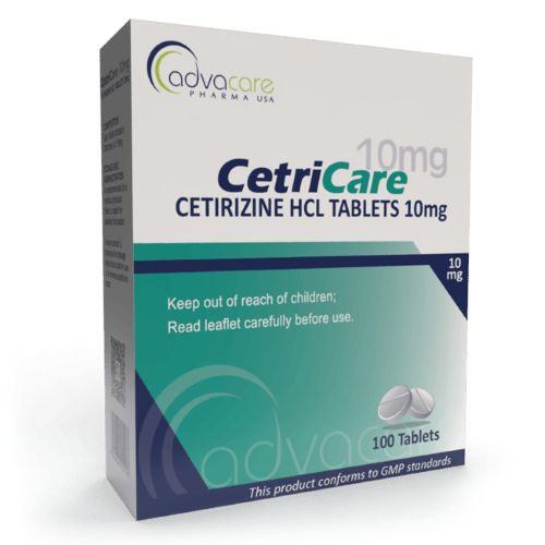 Cetirizine HCL Tablets Blister