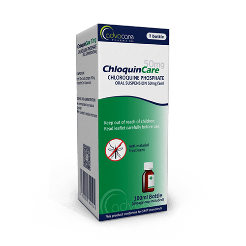 Suspension orale de chloroquine de phosphate