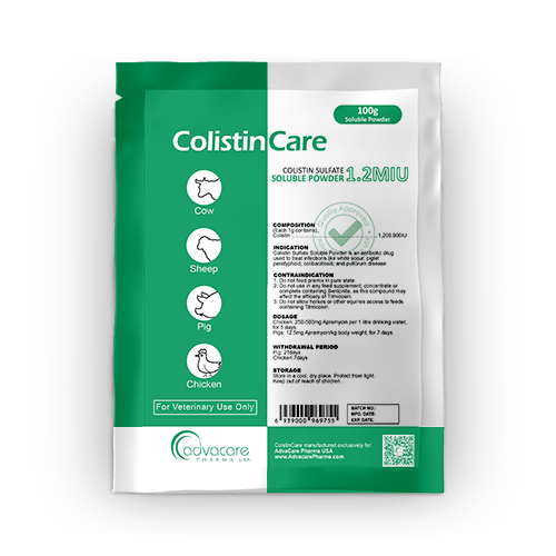 Colistin Sulfate Soluble Powder Manufacturer 1