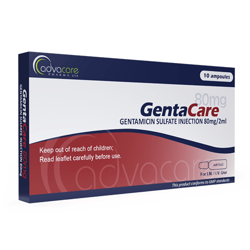 Injection de sulfate de gentamicine