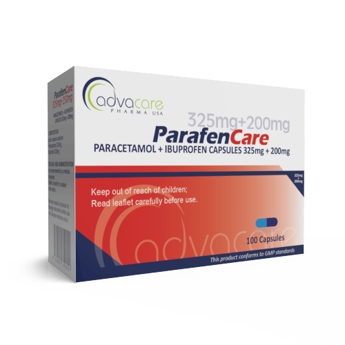 Gélules de paracétamol + ibuprofène