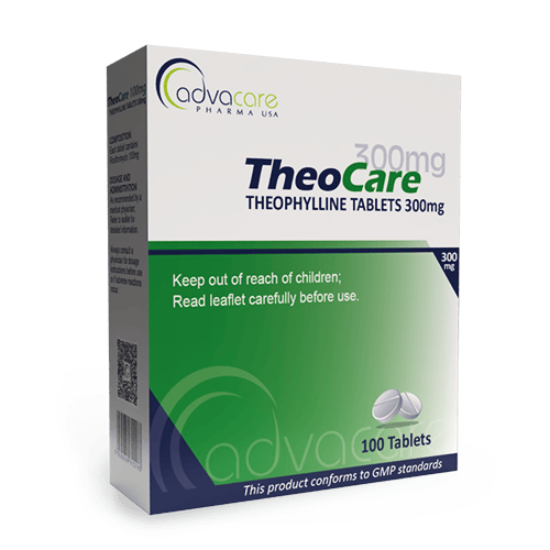 AdvaCare Pharma Theophylline Tablets (100 Tablets/100mg)