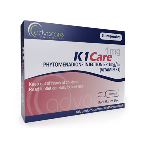 AdvaCare Pharma Vitamin K1 Injections (10 Ampoules)