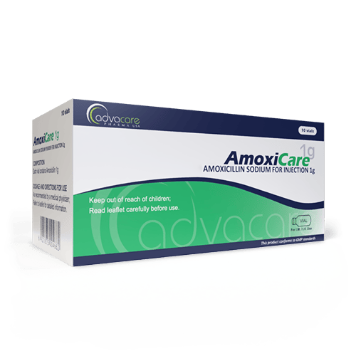Poudre pour injection sodique d’amoxicilline
