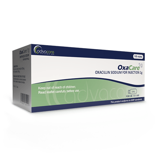Bottle of Oxacillin Sodium Tablets 500mg