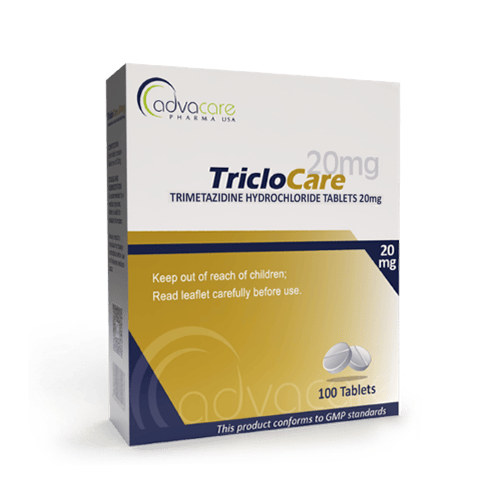 Trimetazidine HCL Tablets Bottle (1000 Tablets/20mg)