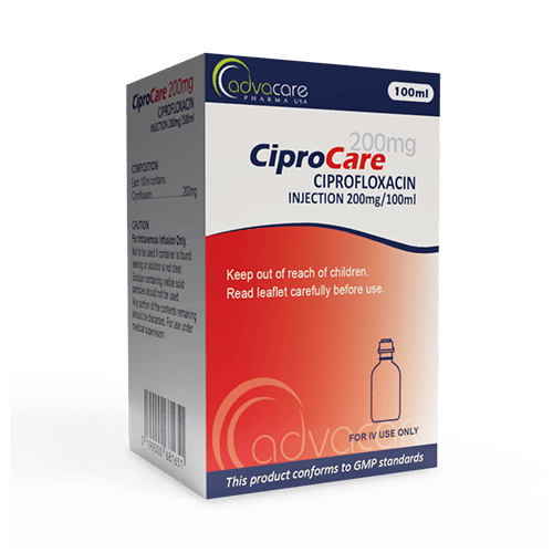 Infusion de ciprofloxacine