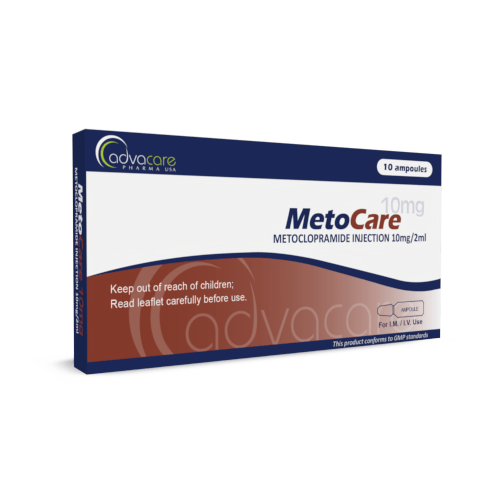 Box of Metoclopramide Injection 100 Ampoules