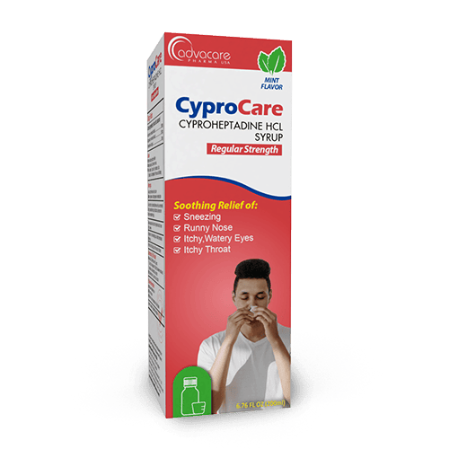 Sirop cyproheptadine