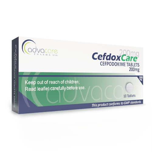advacare pharma is a GMP manufacturer of cefpodoxime tablets