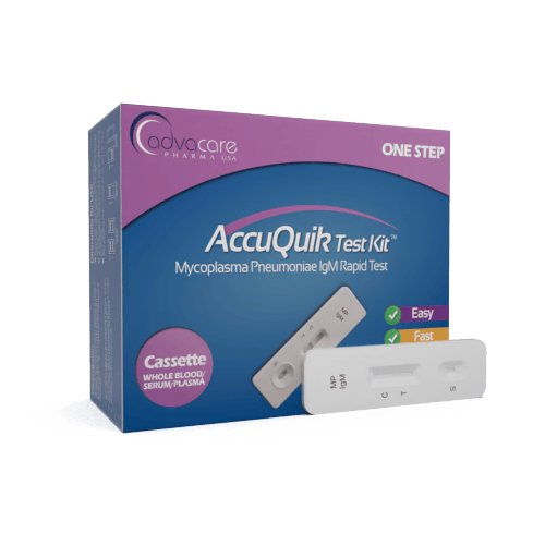 a cassette of advacare pharma usa AccuQuik Mycoplasma Test Kit