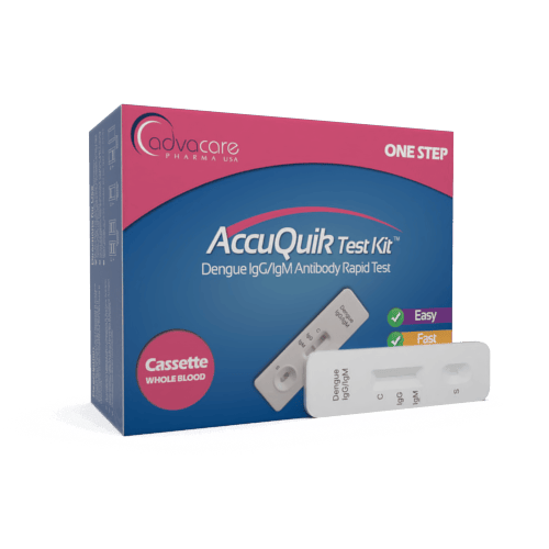 a cassette of advacare pharma usa accuquik cTnI Troponin test kits