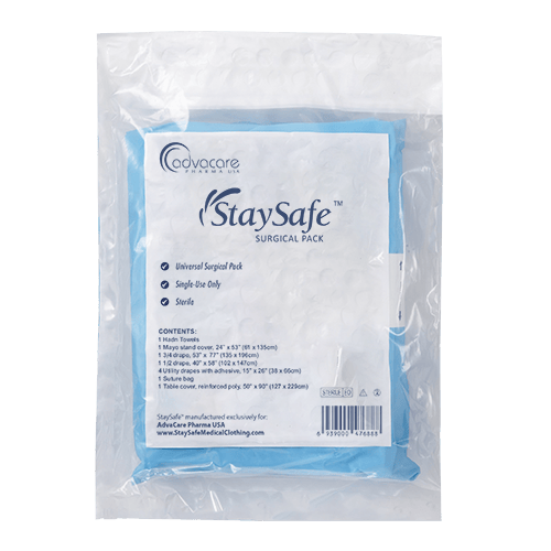 an open advacare pharma usa StaySafe Medical Clothing Surgical Pack