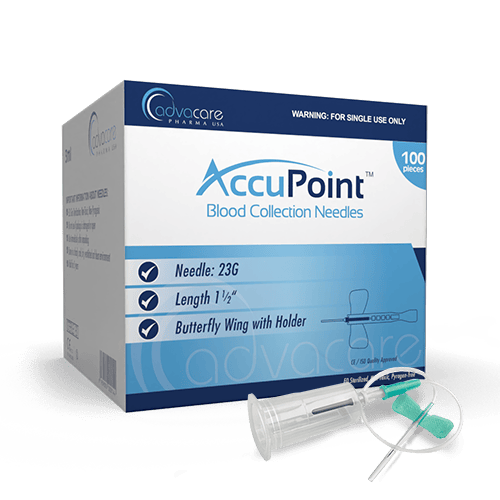 AccuPoint-Blood-Collection-Needle-single-wing