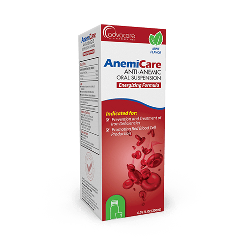 a box of advacare pharma usa anti-anemic syrup